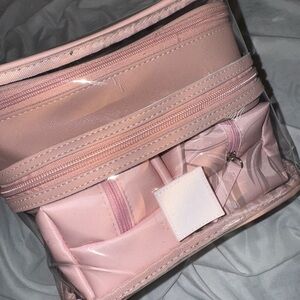 Elegant Pink Travel Bag Set